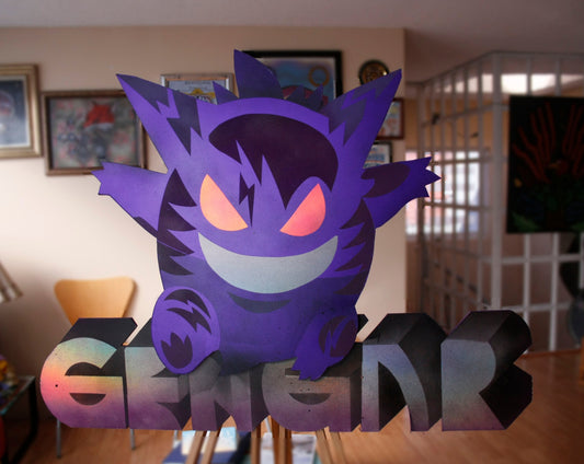 Pieza Custom Pokemon Gengar.